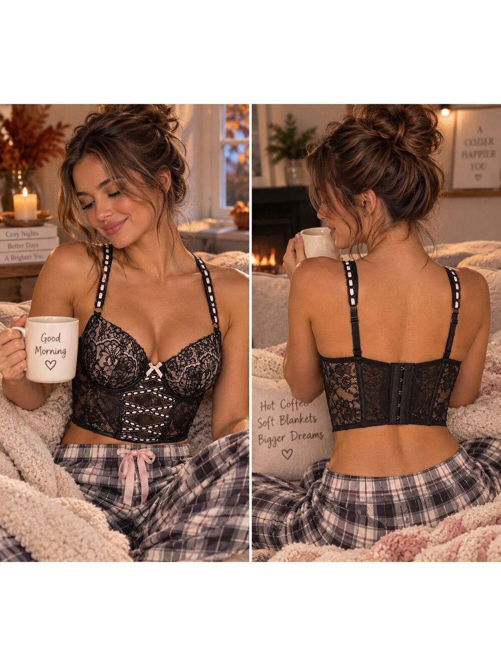 $84.95 NWT Victorias Secret Dream Angels Corset bra top S-DD